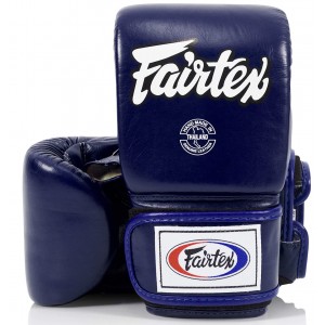 Тренировочные снарядные перчатки Fairtex (TGO-3 blue)